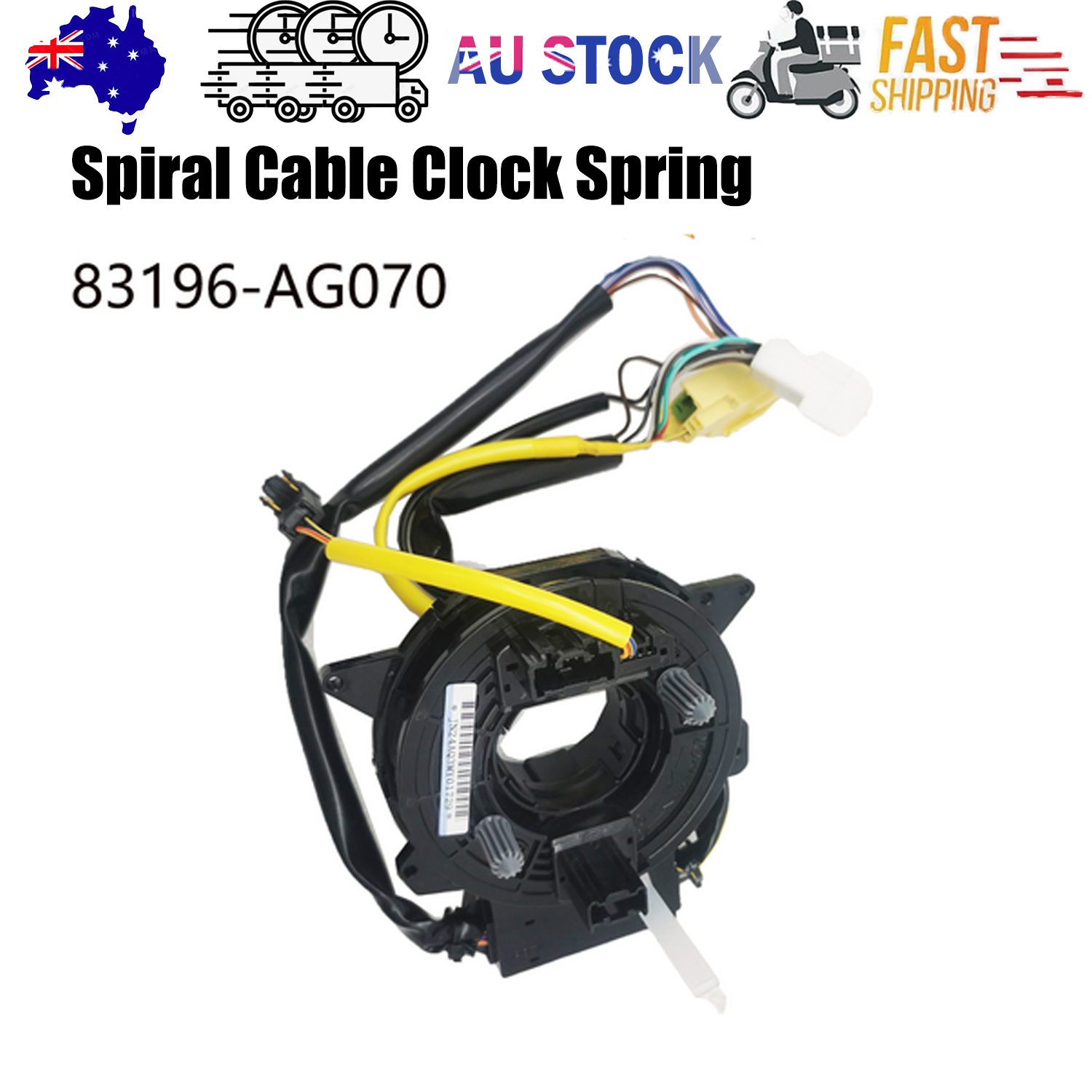 Subaru Forester 2011-2012 clock spring 83196-AG070 — view 2