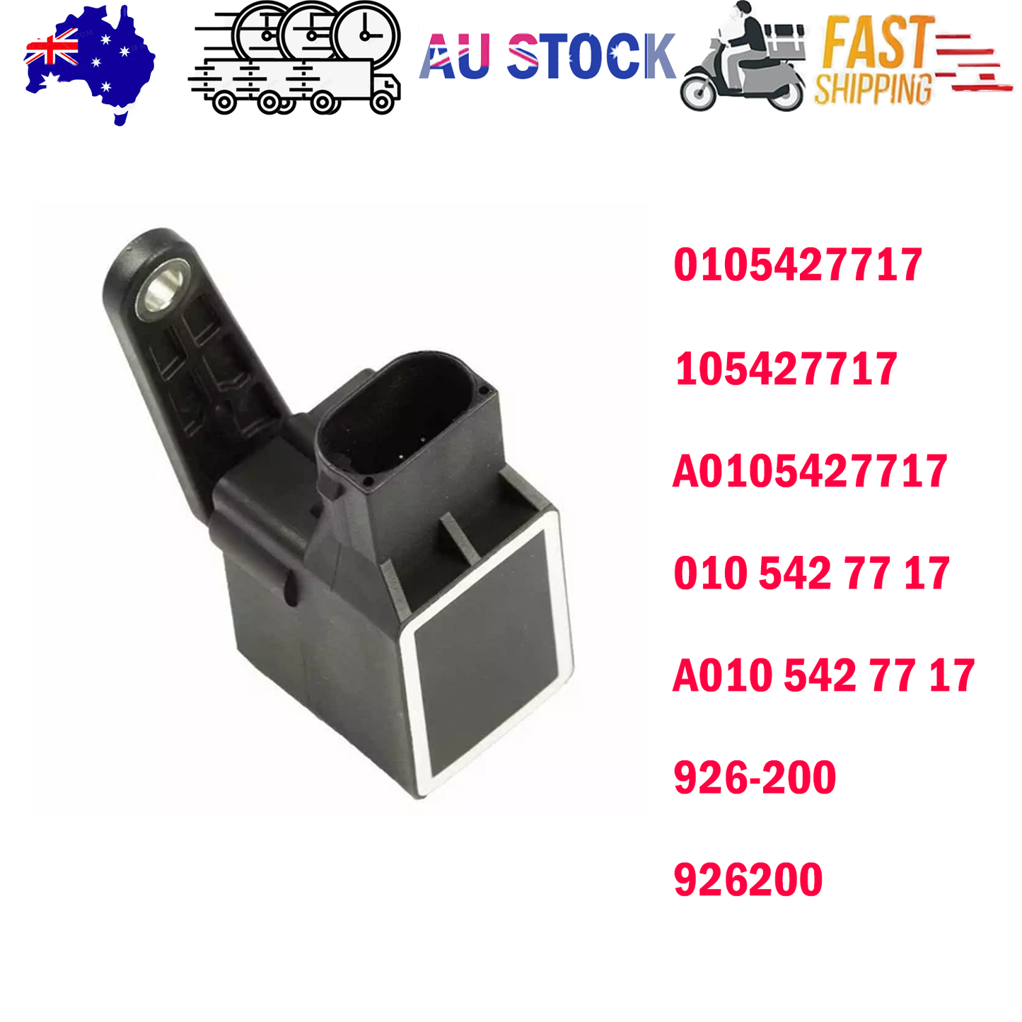 Mercedes W220 W211 suspension height level sensor — view 2