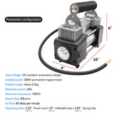 Car Air Compressor 12V 150PSI 4WD — view 11