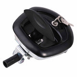 2pcs black T handle whale tail trailer lock — view 9
