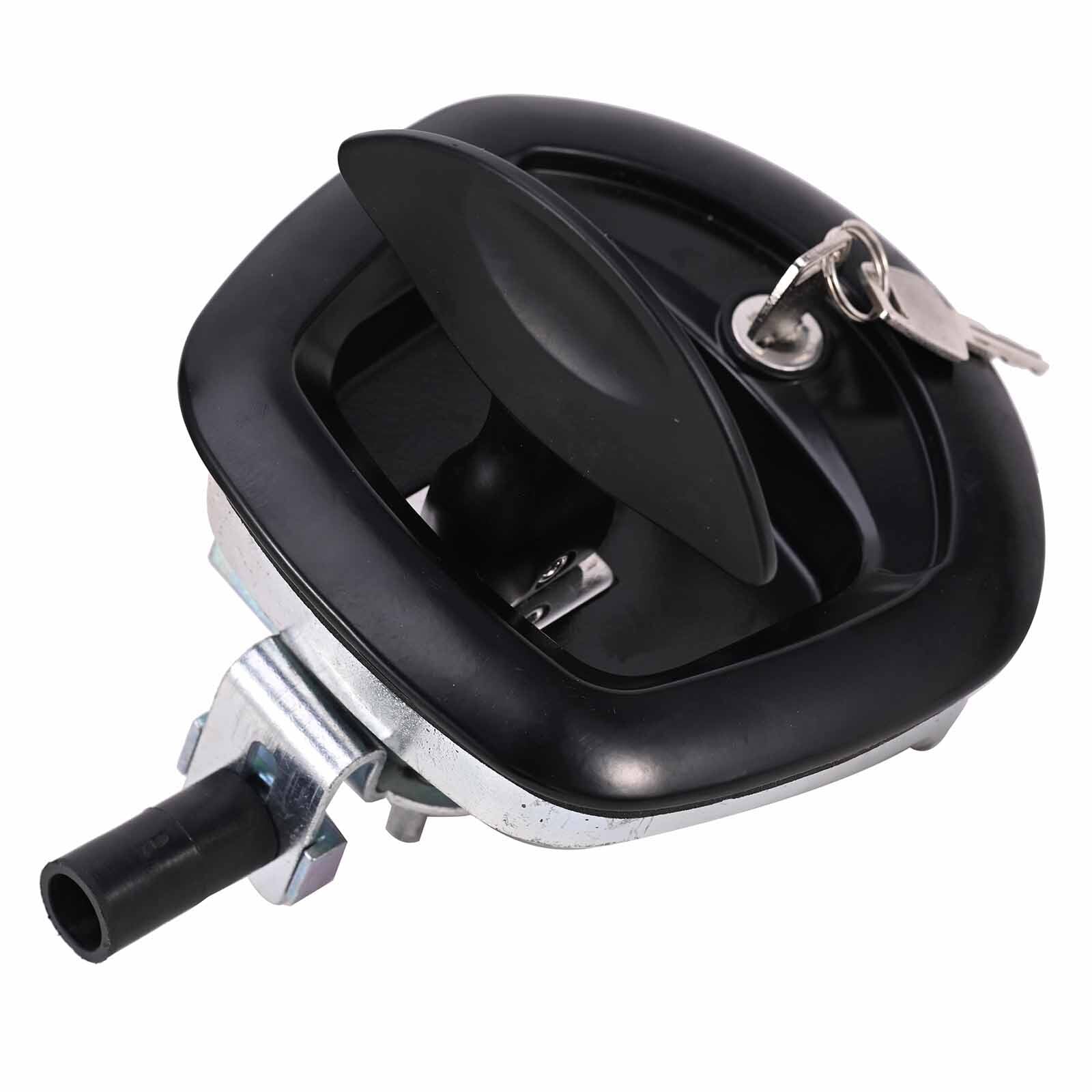 2pcs black T handle whale tail trailer lock — view 9