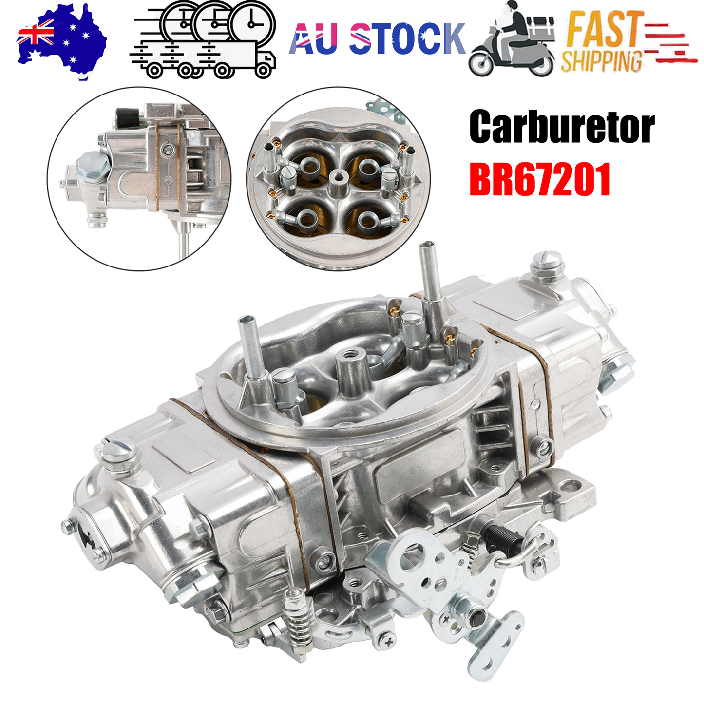 Quick Fuel 850 CFM carburettor 4150 BR67201 — view 2
