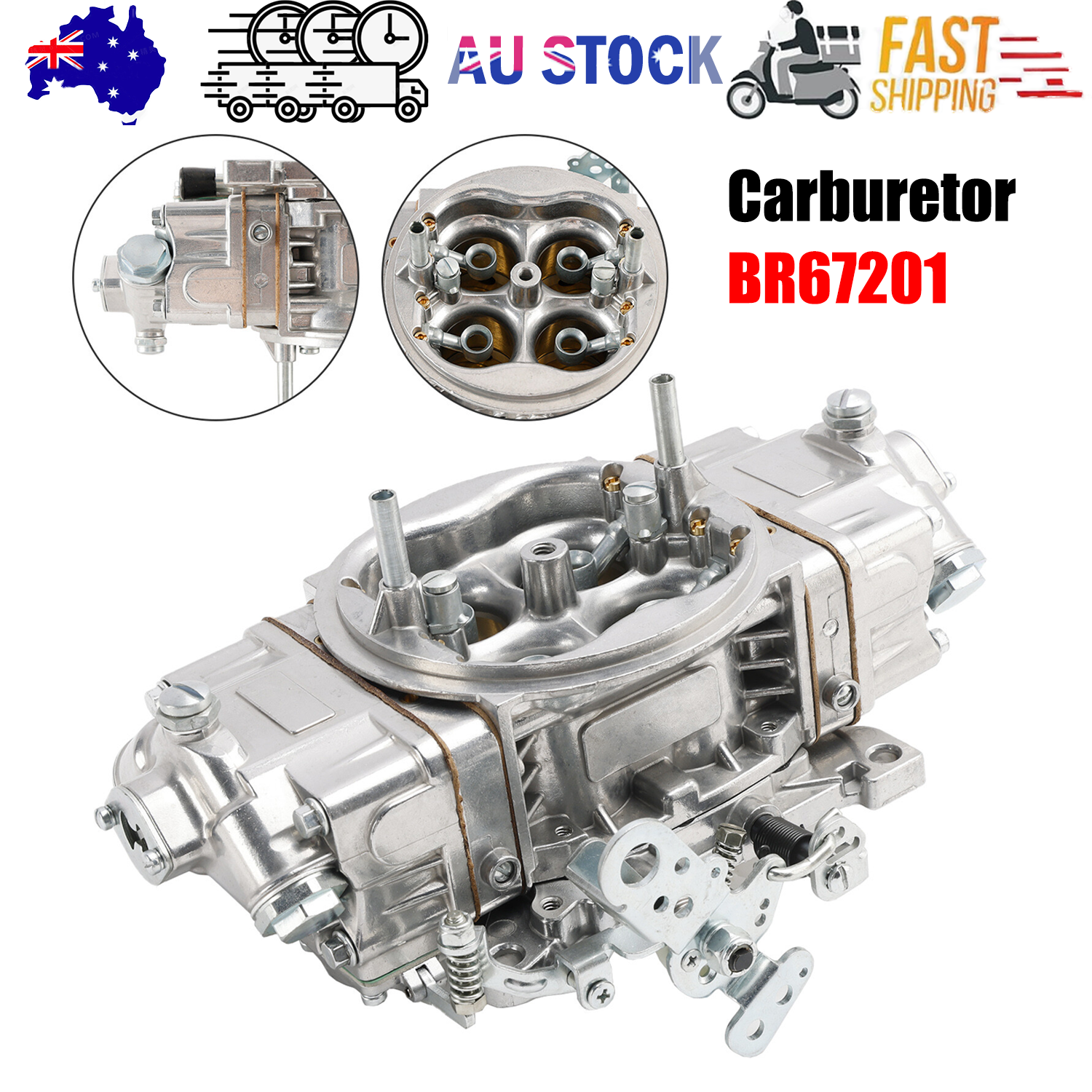 Quick Fuel 850 CFM carburettor 4150 BR67201 — view 2