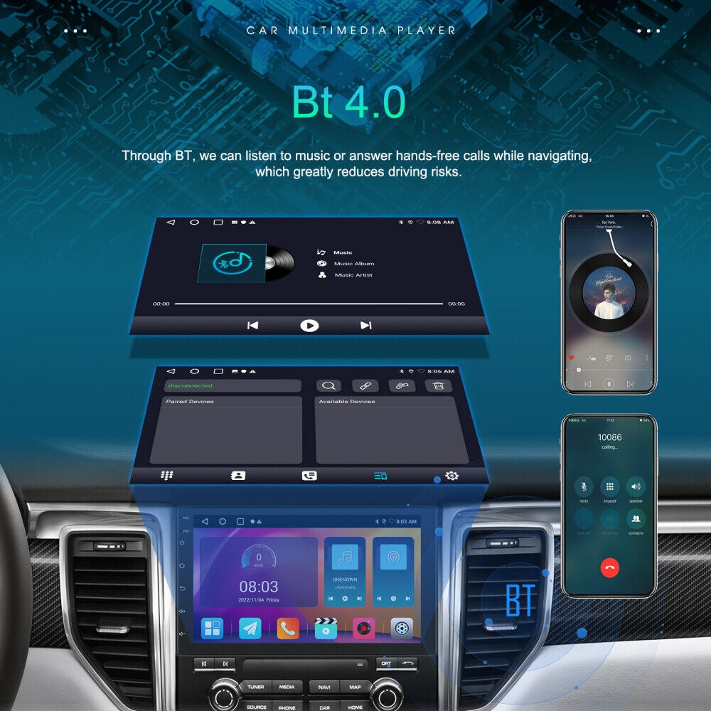 7in car radio 2 DIN GPS — view 7