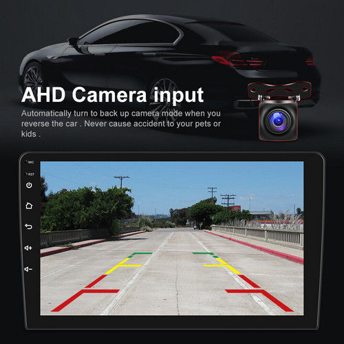 9in 2 DIN car radio with rear camera — view 10