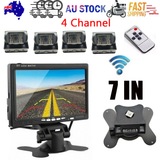 Wireless 4-Channel Split 7 inch Screen — view 2