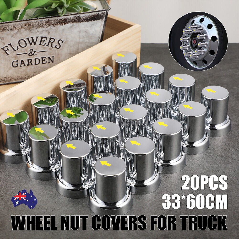 20pcs ABS wheel nut covers — view 2
