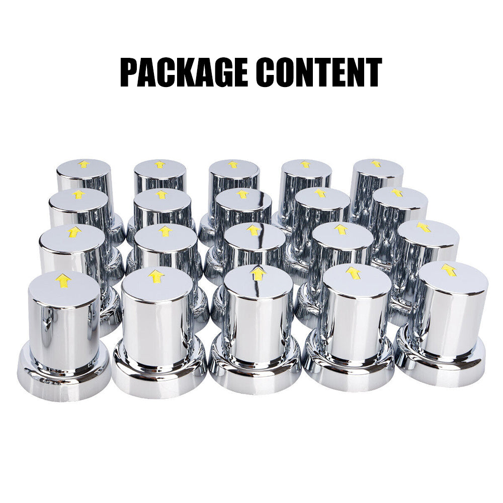 20pcs ABS wheel nut covers — view 10
