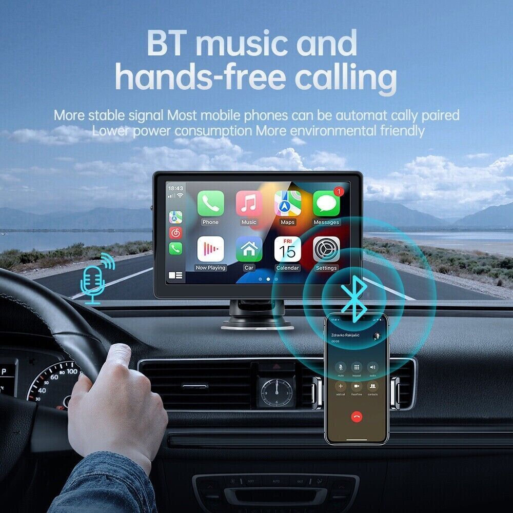 7 inch Portable Wireless Car Radio — view 11