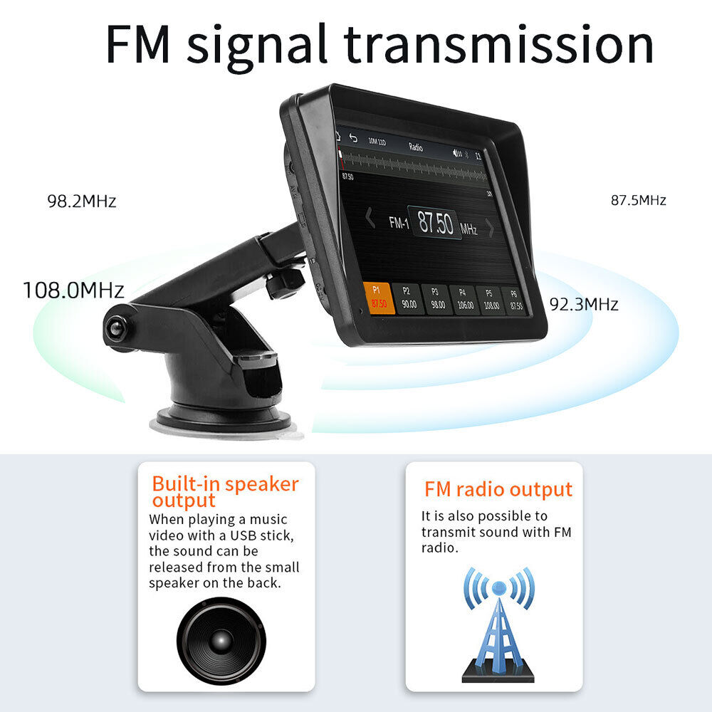 7inch Portable Wireless Apple CarPlay Android — view 5