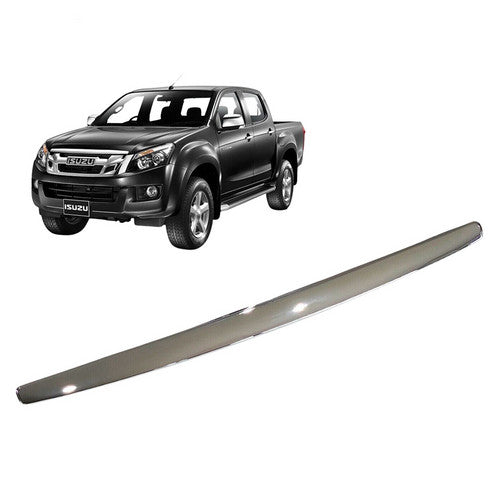 Black Car Chrome Front Bonnet Hood — view 3