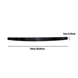 Black Car Chrome Front Bonnet Hood — view 4