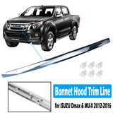 Chrome ABS Car Front Line Bonnet — view 2
