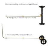 High pressure undercarriage cleaner washer 4000PSI — view 4