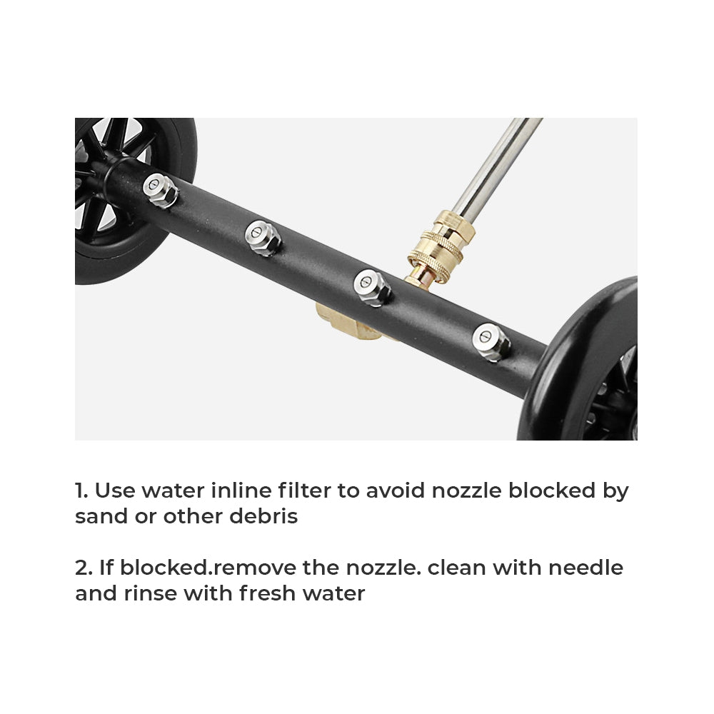 High pressure undercarriage cleaner washer 4000PSI — view 8