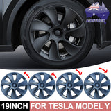 Tesla Y Wheel Cap 4 Grey — view 3