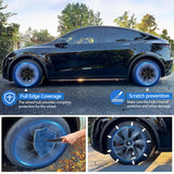 Tesla Y Wheel Cap 4 Grey — view 7
