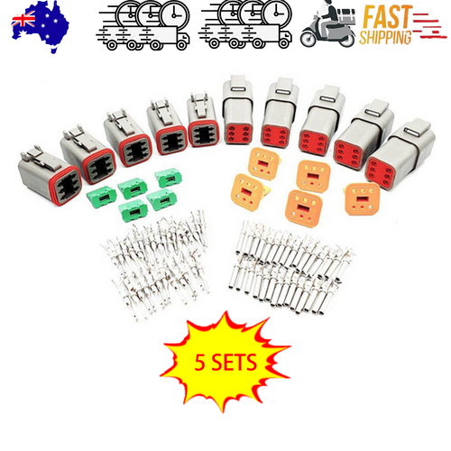 5 Set Deutsch DT 6 Way — view 2