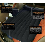 Inflatable car back seat mattress air bed — view 6