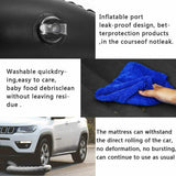 Inflatable car back seat mattress air bed — view 7