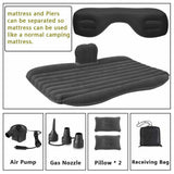 Inflatable car back seat mattress air bed — view 11