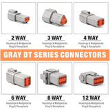 188pcs Deutsch DT Series Connector Assortment 2/3/4/6/8/12 — view 3