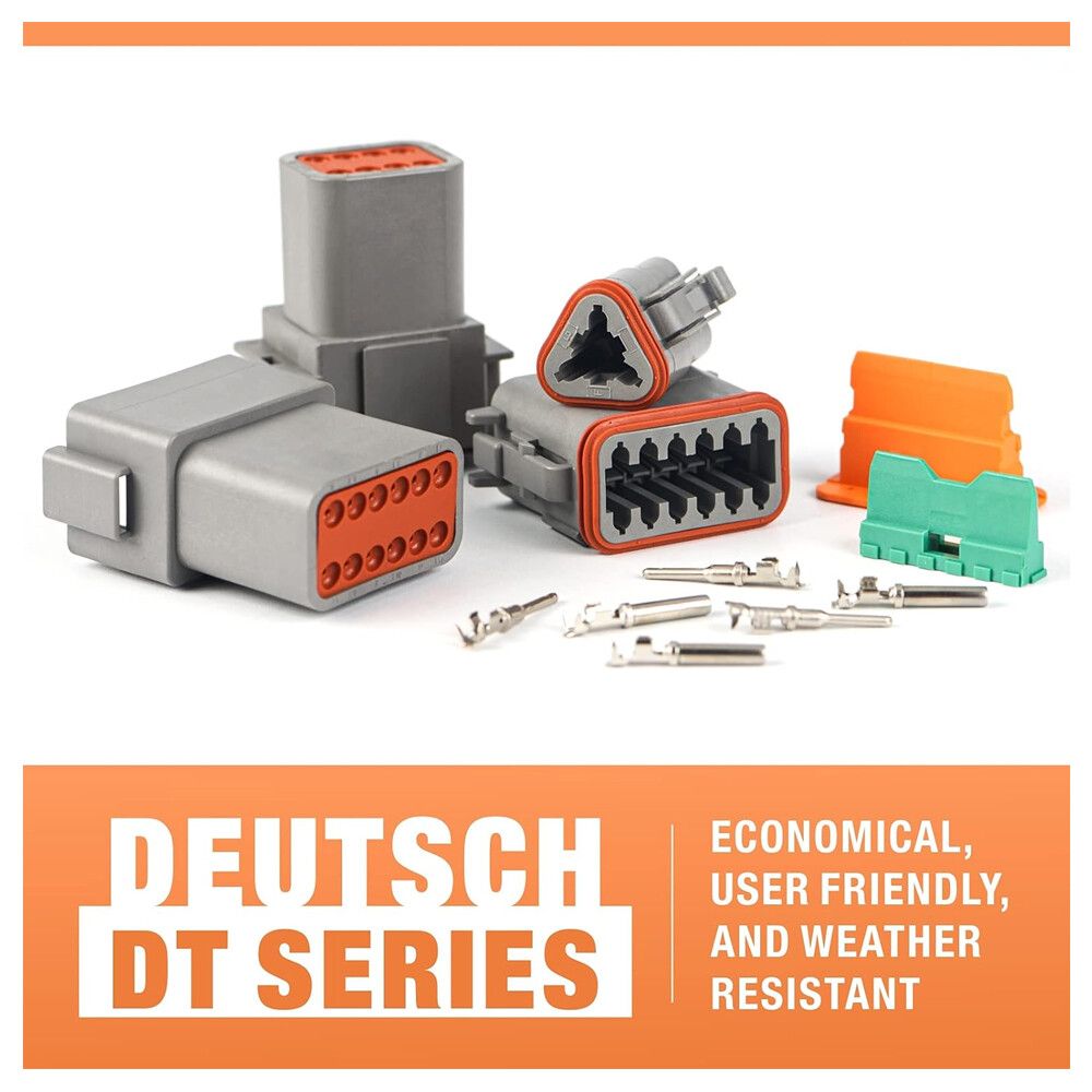 188pcs Deutsch DT Series Connector Assortment 2/3/4/6/8/12 — view 6