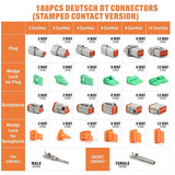 188pcs Deutsch DT Series Connector Assortment 2/3/4/6/8/12 — view 7
