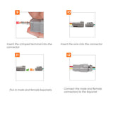 1000pcs Deutsch DT connector plug kit — view 5
