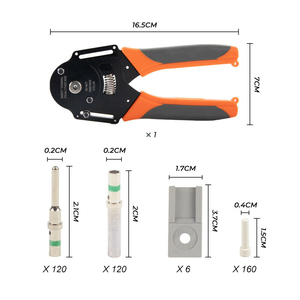 1000pcs Deutsch DT connector plug kit — view 9