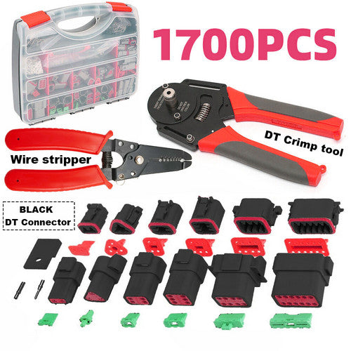 Black 1700X Deutsch DT Connector Kit — view 2