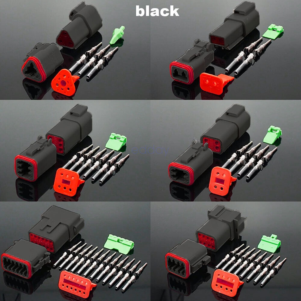 Black 1700X Deutsch DT Connector Kit — view 5