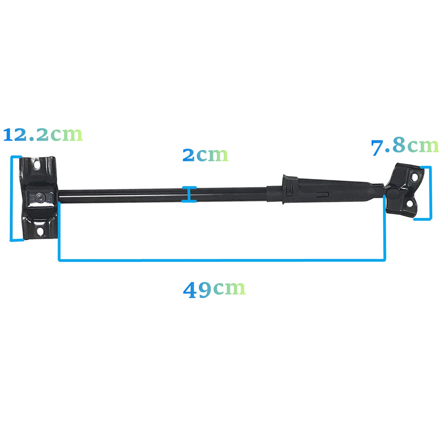 Pajero tailgate strut stopper — view 3