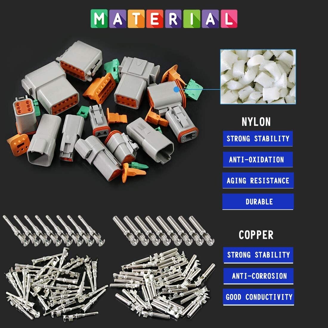 1000pcs Deutsch DT connector kit — view 7