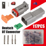 117pcs Deutsch DT 2 way connector kit — view 2