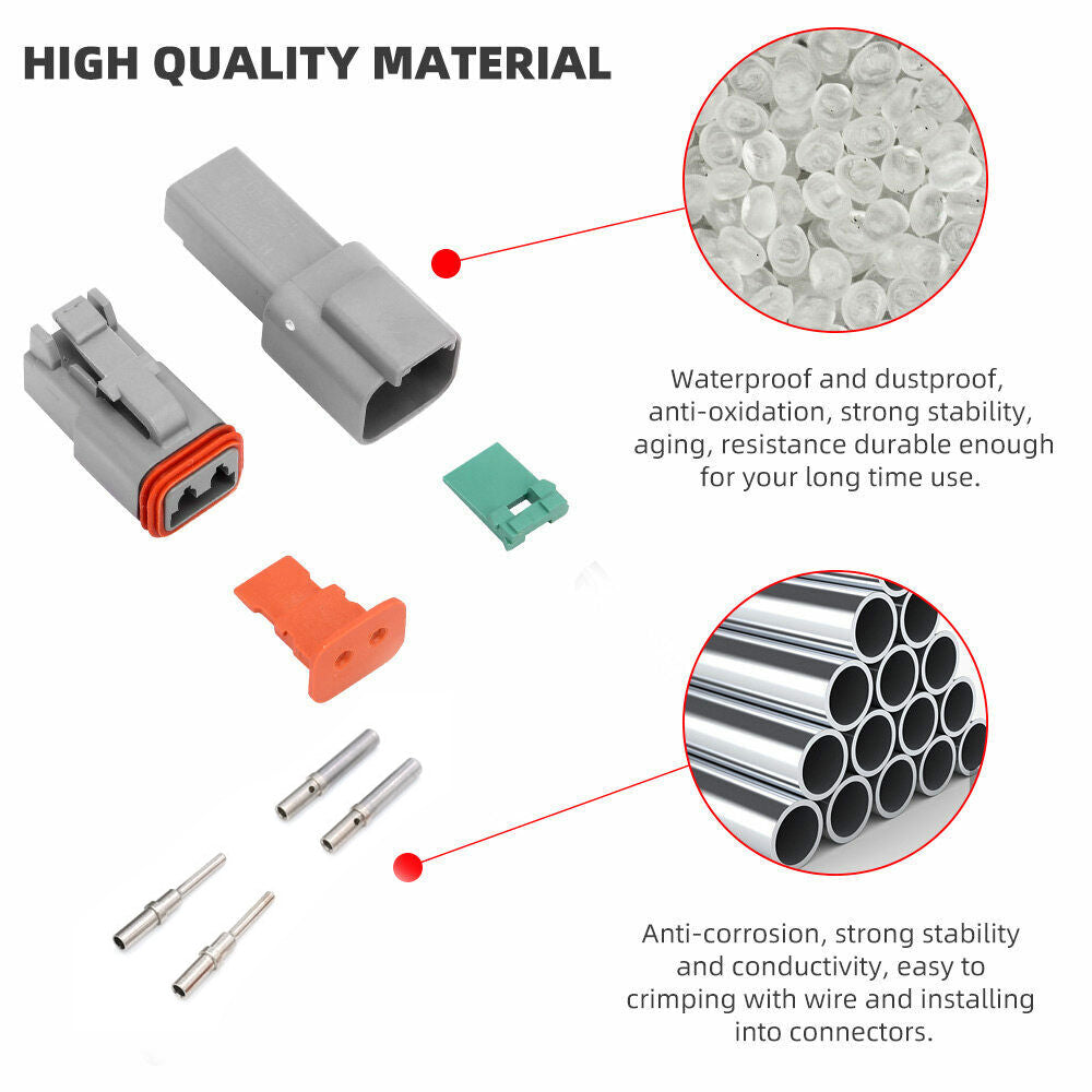 117pcs Deutsch DT 2 way connector kit — view 3