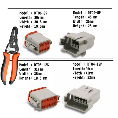 1700PCS Deutsch DT Connector Plug Kit — view 4
