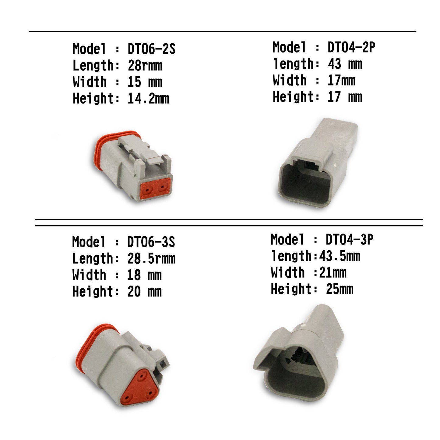 1700PCS Deutsch DT Connector Plug Kit — view 7