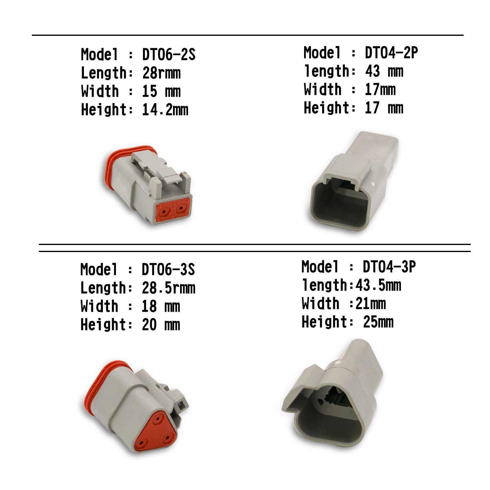 1700PCS Deutsch DT Connector Plug Kit — view 7