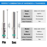 Deutsch DT series solid pin connector set — view 3