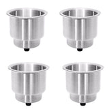 4pc Stainless Drink Cup Holder Inserts — view 2