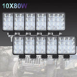 10pcs 80W CREE LED work lights — view 2