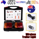2x 7-pin LED wireless trailer tail light kit — view 2