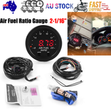 Wideband AFR air fuel ratio gauge 30-0300 — view 2