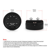 Wideband AFR air fuel ratio gauge 30-0300 — view 8