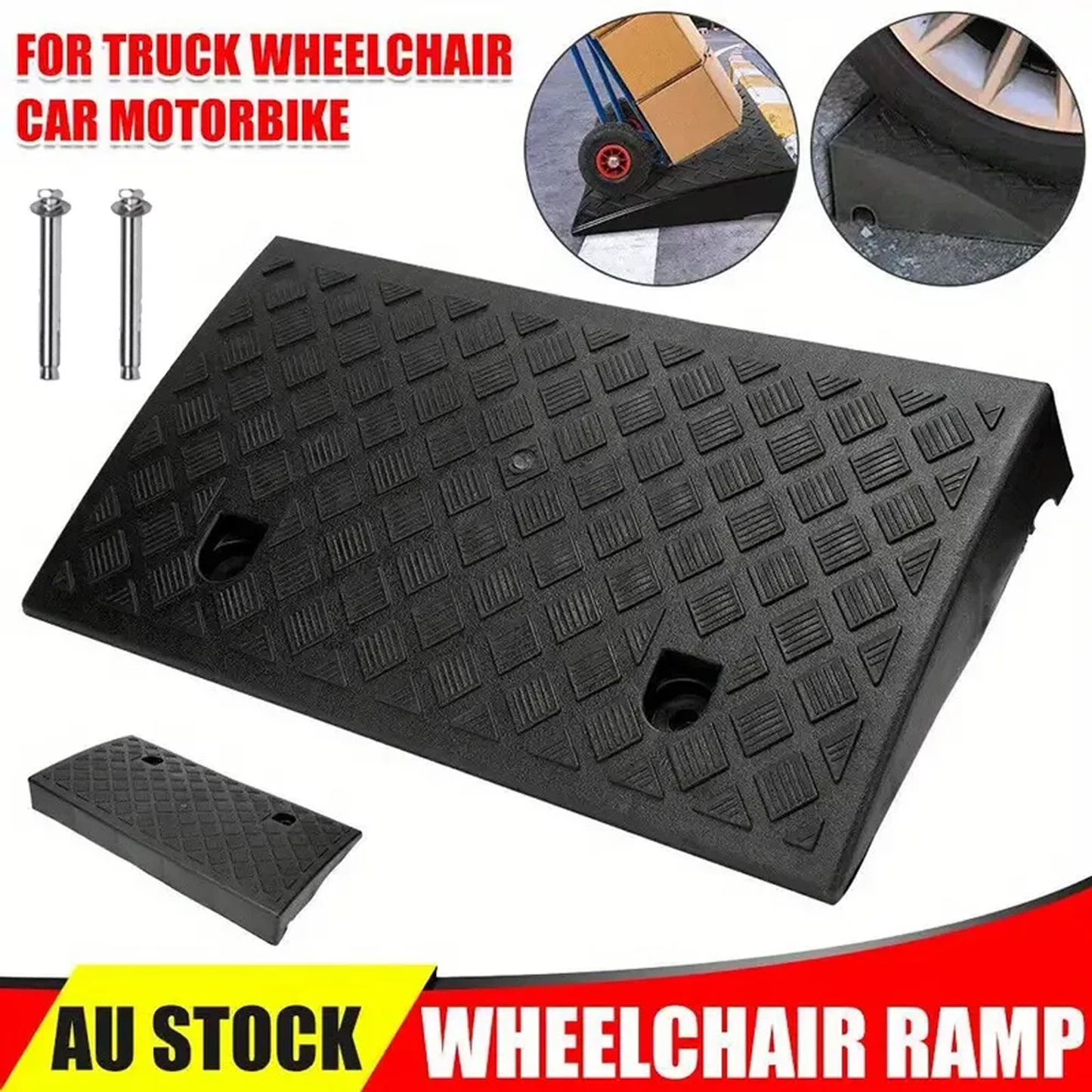 Heavy duty kerb threshold ramp — view 2