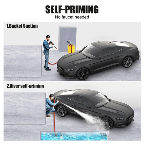 Cordless electric car pressure washer — view 10