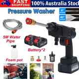 Cordless electric car pressure washer — view 2