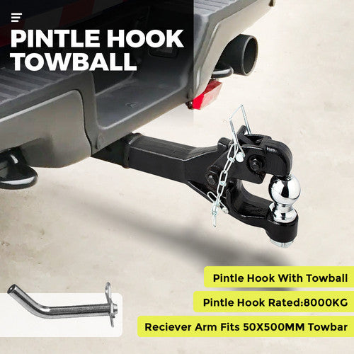 8 Ton Pintle Tow Hook Receiver — view 4