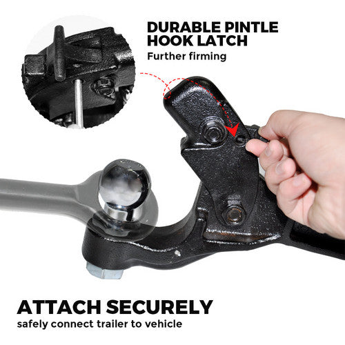 8 Ton Pintle Tow Hook Receiver — view 5